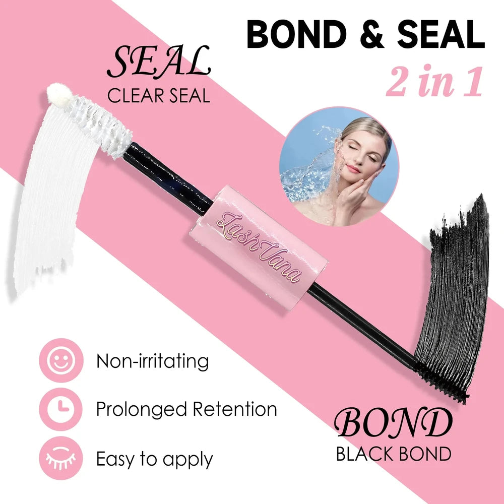 DIY Lash Extension Kit — 200 Clusters + Bond & Seal