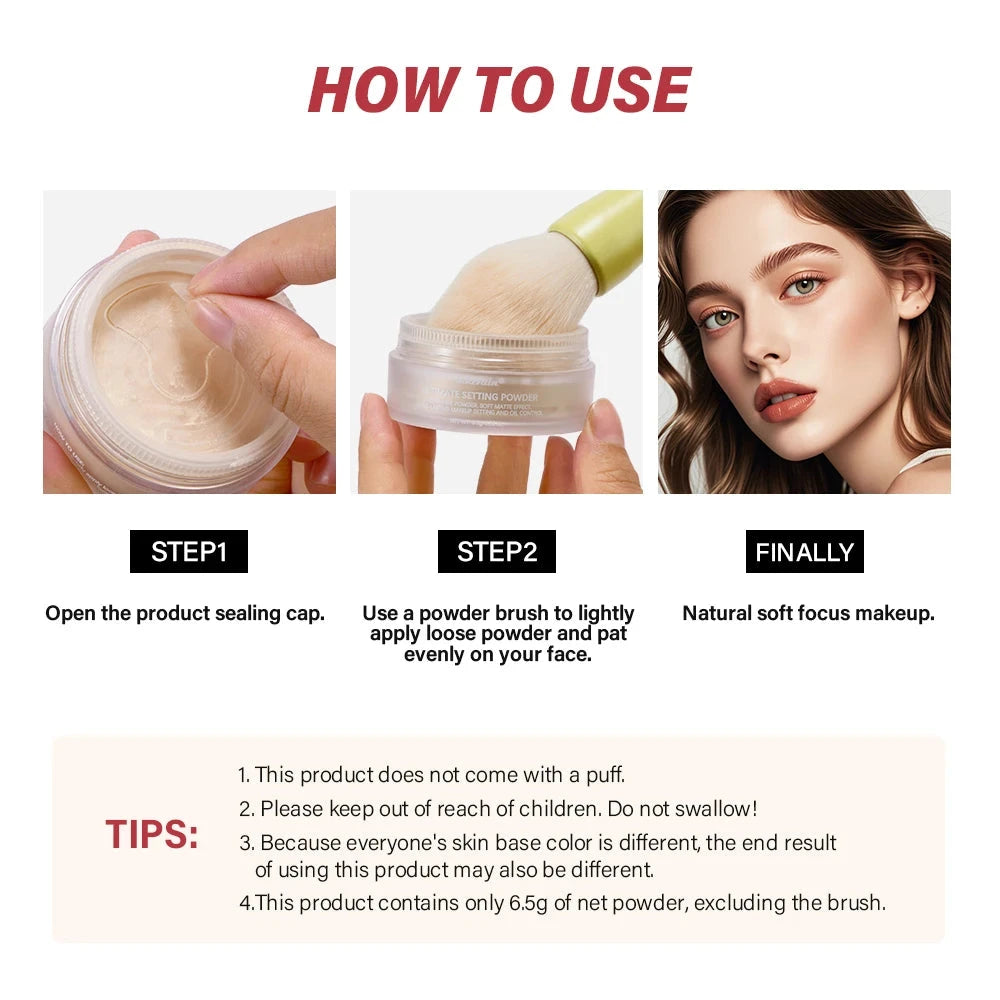 Soft Matte Blurring Setting Powder