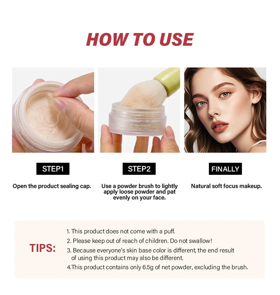 Soft Matte Blurring Setting Powder