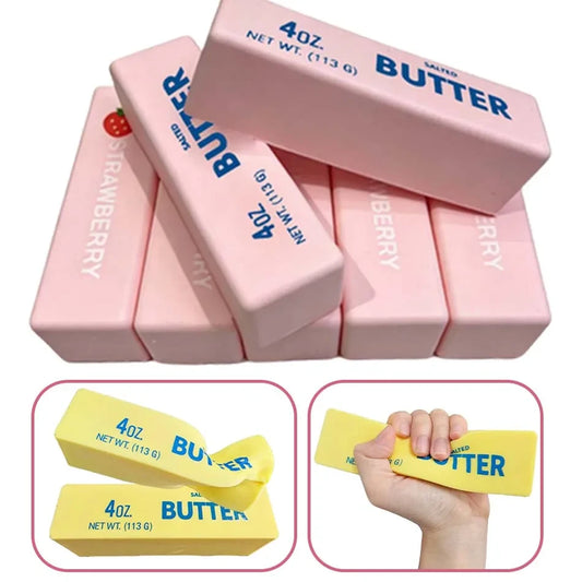 Soft Butter Stick Squishy Stress Toy