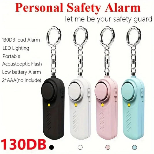 Mini Personal Safety Alarm — 130dB Panic Siren