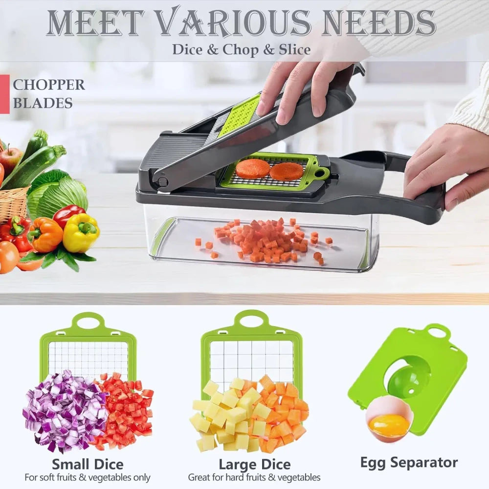 Multi-Functional Vegetable Chopper & Dicer