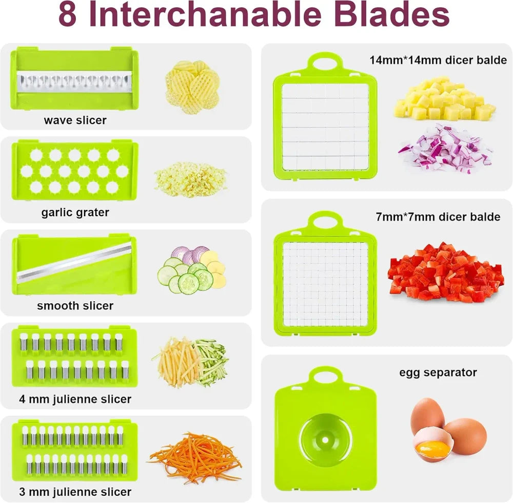 Multi-Functional Vegetable Chopper & Dicer