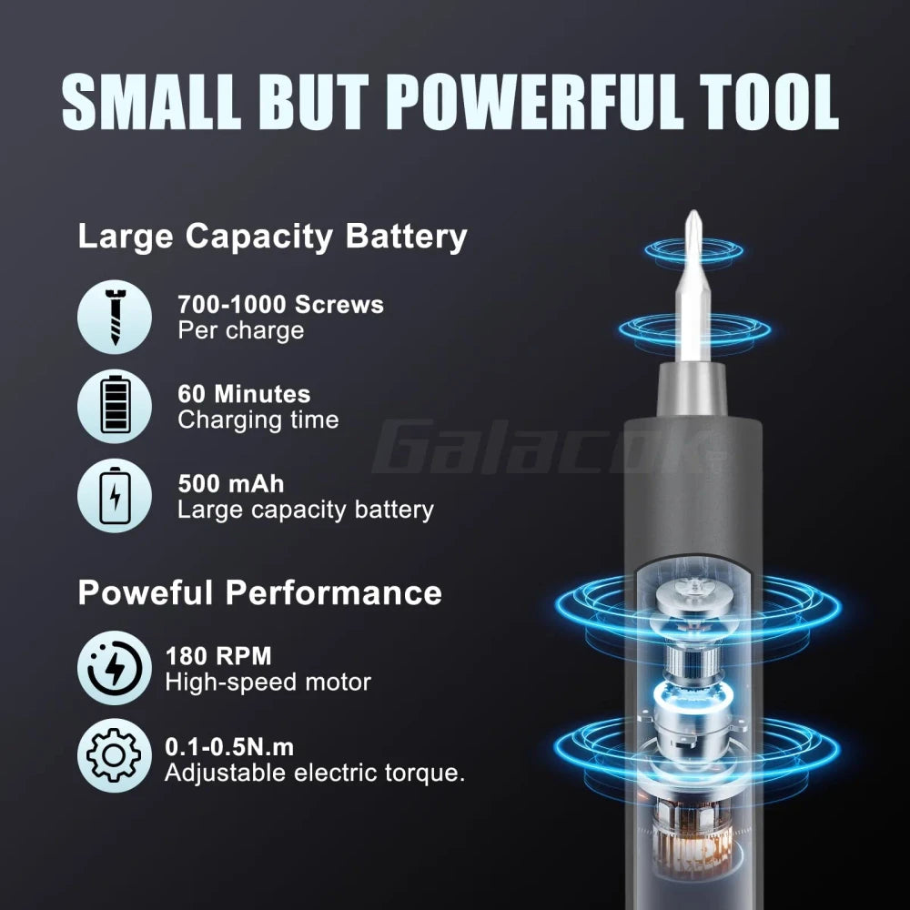 49-in-1 Electric Screwdriver Set