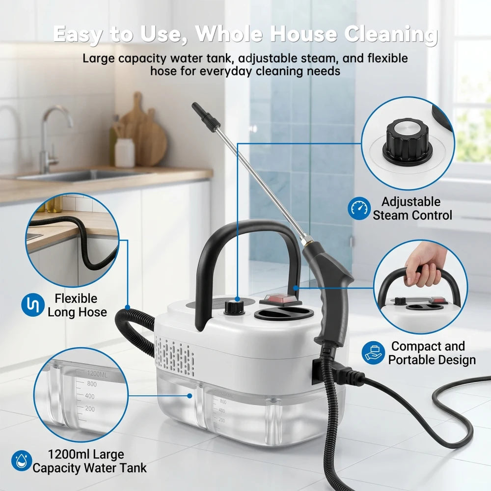 2500W High Temp Steam Cleaner